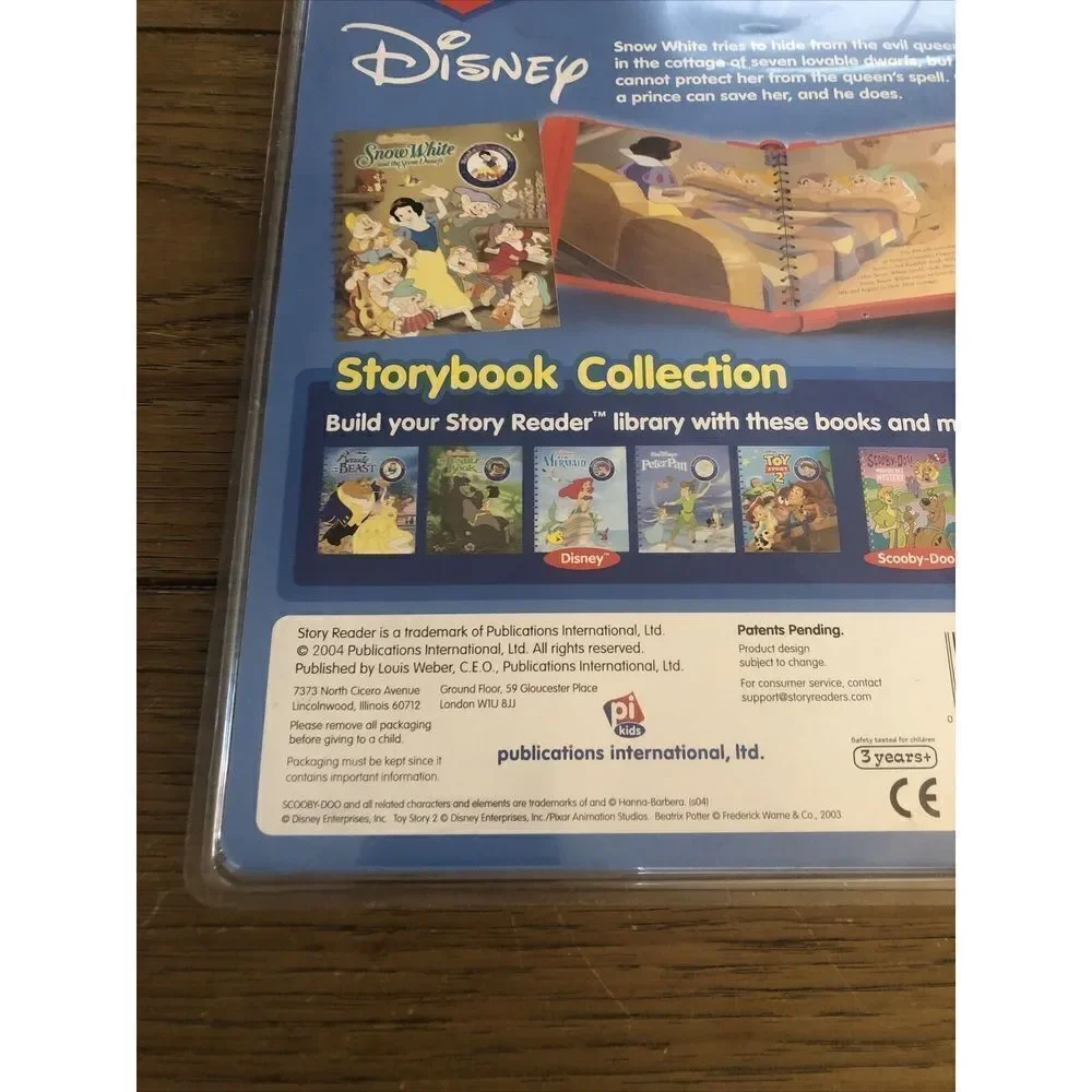 NEW : Story Reader Disney's Snow White and the Seven Dwarfs Book & Cartridge